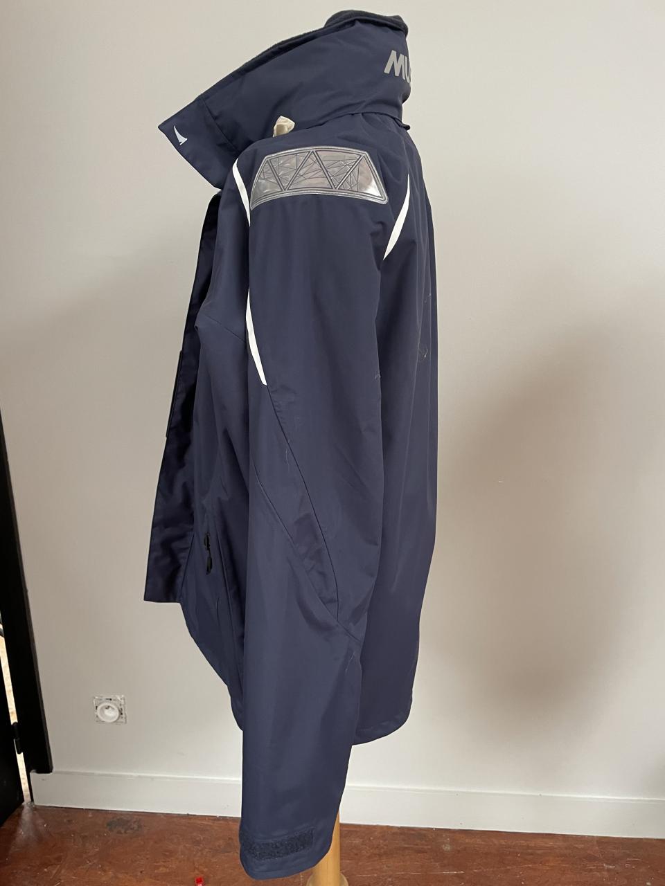 VESTE DE QUART MUSTO BR1 INSHORE JACKET NAVY/WHITE TAILLE