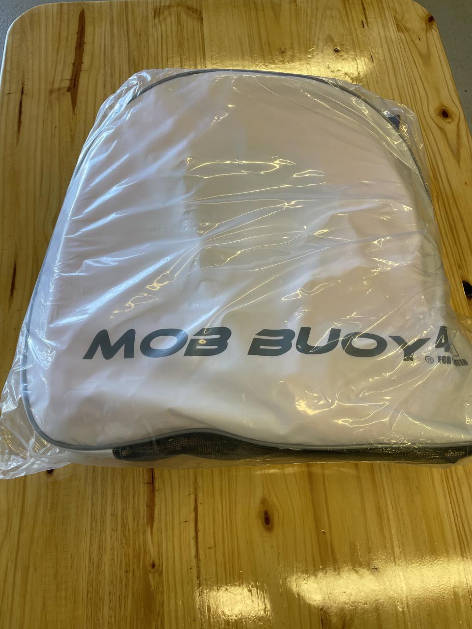 MOB BUOY BLANC - BOUÉE - FEU À LED - LIGNE DE JET