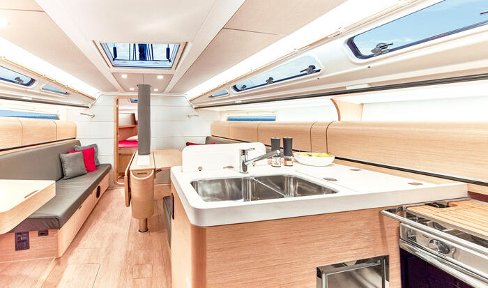 Voilier confortable et rapide Dehler 38 SQ