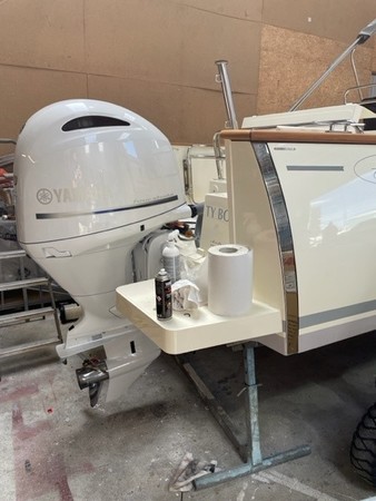 Moteur hors bord Yamaha sur Rhea 23 Open
