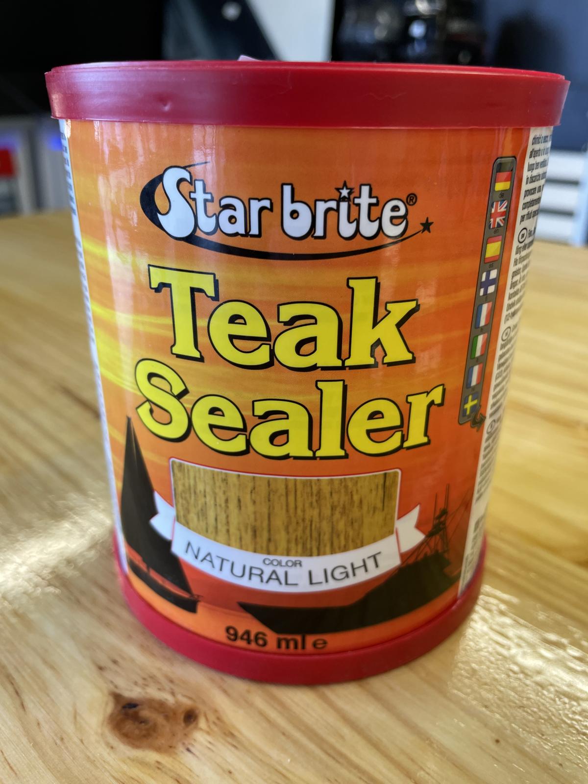 HUILE SPECIALE BATEAU - TROPICAL TEAK SEALER NATURAL LIGHT 1L