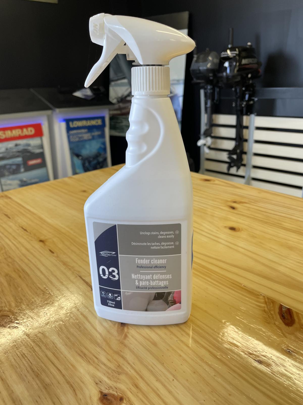 NAUTIC CLEAN N°3 NETTOYANT DEFENSES & PARE-BATTAGES