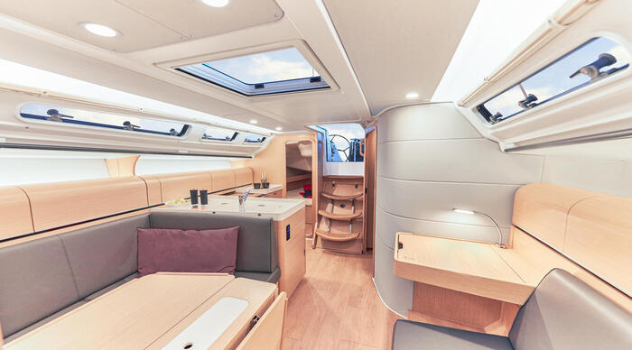 Intérieur voilier Dehler 38 SQ