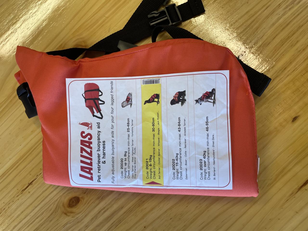 Gilet de sauvetage pour chien LALIZAS