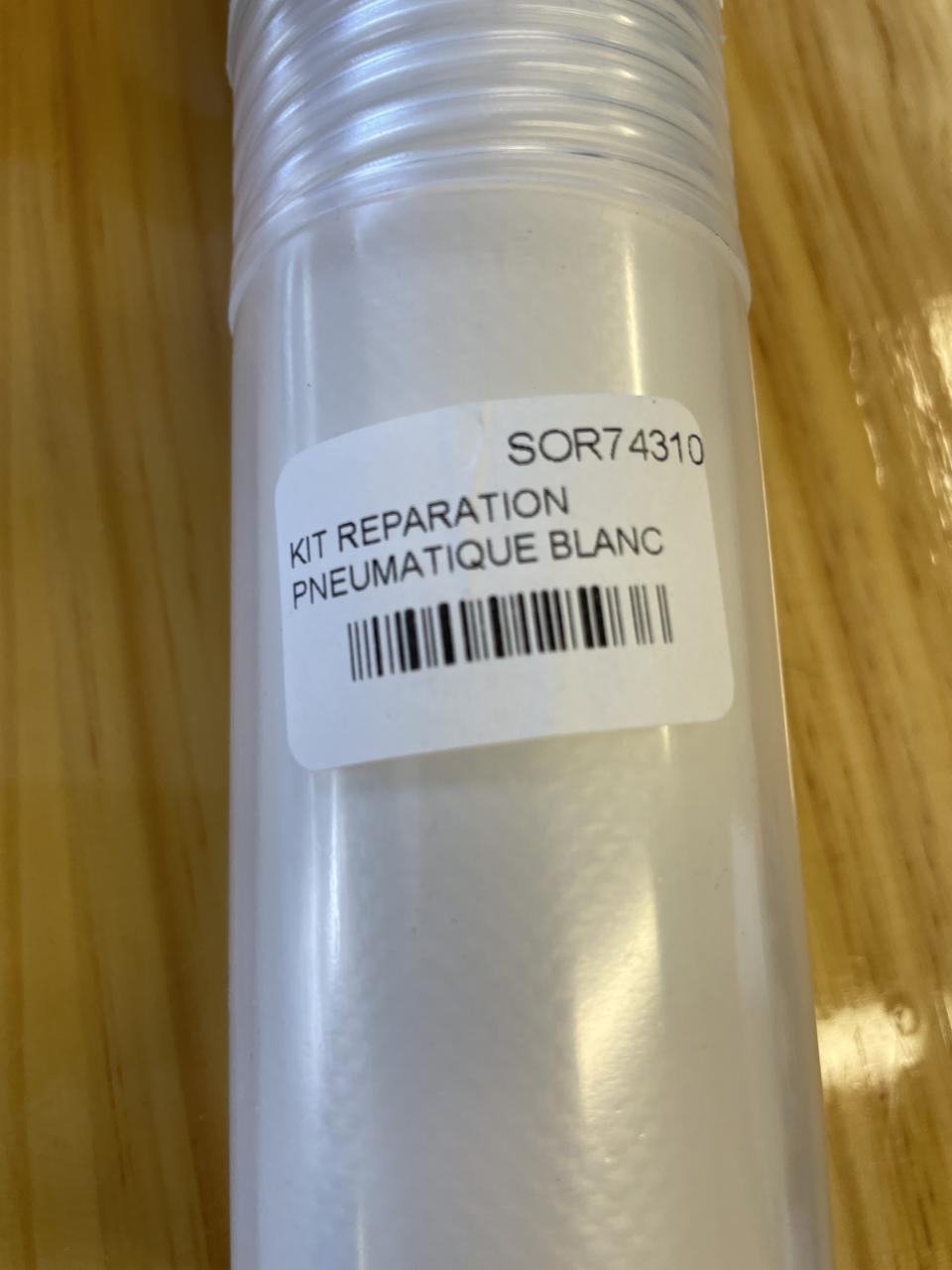 KIT REPARATION PNEUMATIQUE BLANC