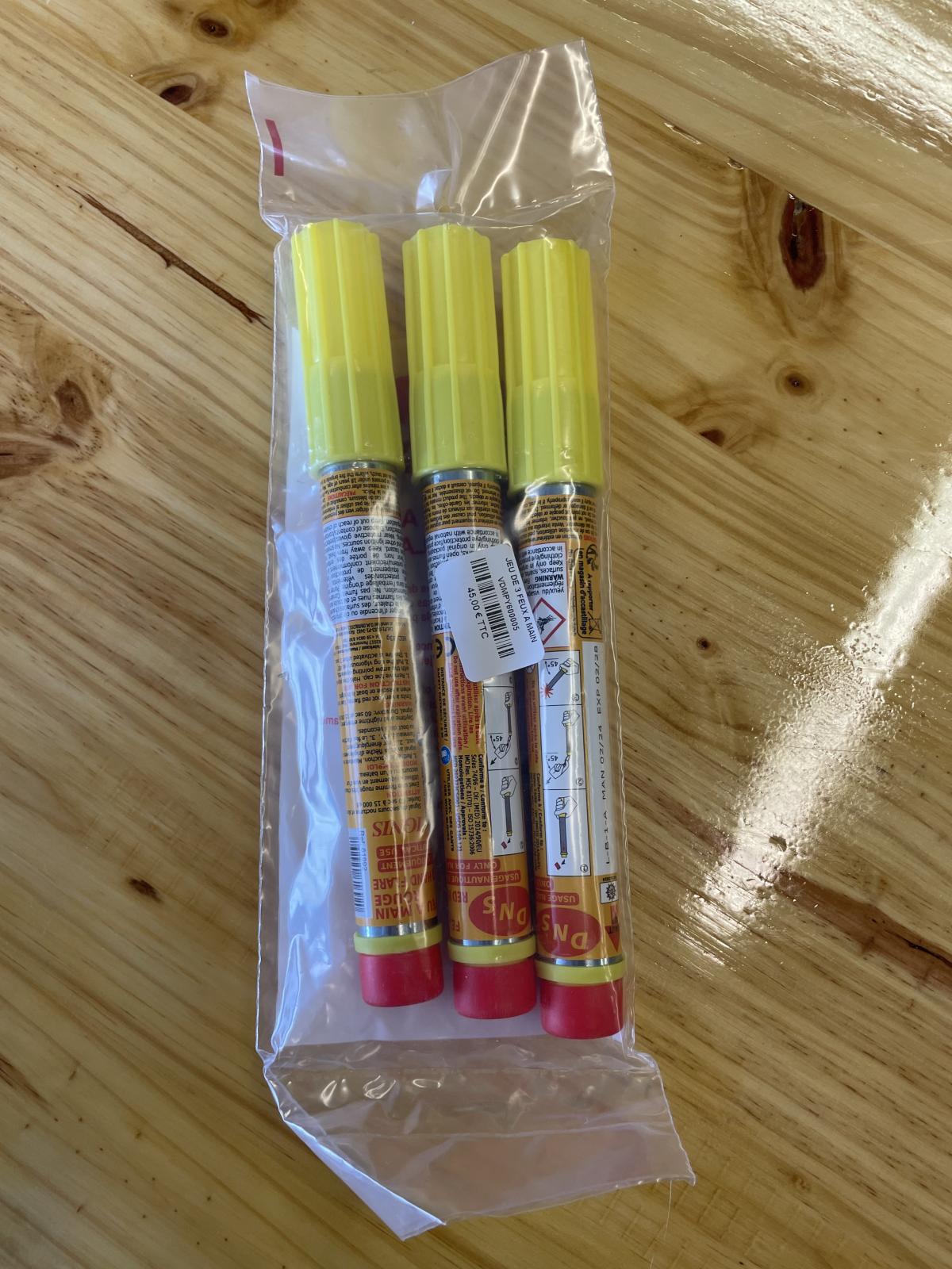 JEU DE 3 FEUX A MAIN