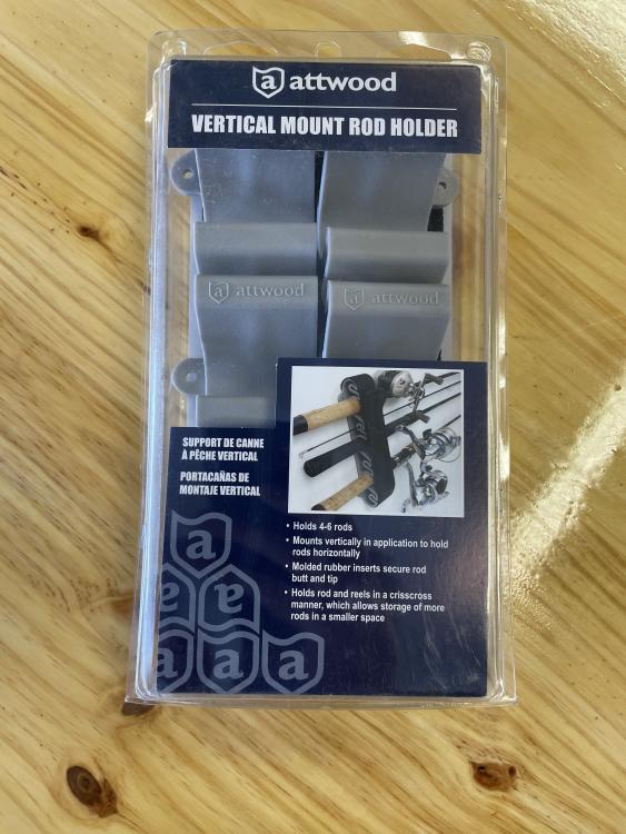 SUPPORT DE CANNE A PECHE VERTICAL