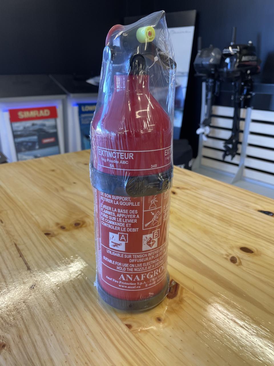 EXTINCTEUR POUDRE 1KG SANS MANO