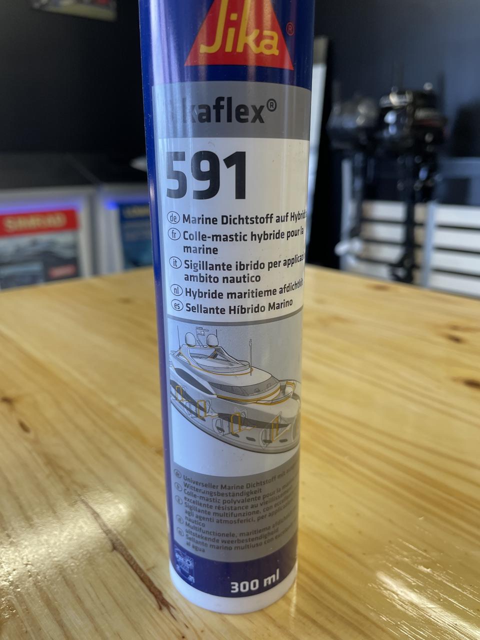 SIKAFLEX 591 HYBRIDE POLYMERE BLANC - 300ML