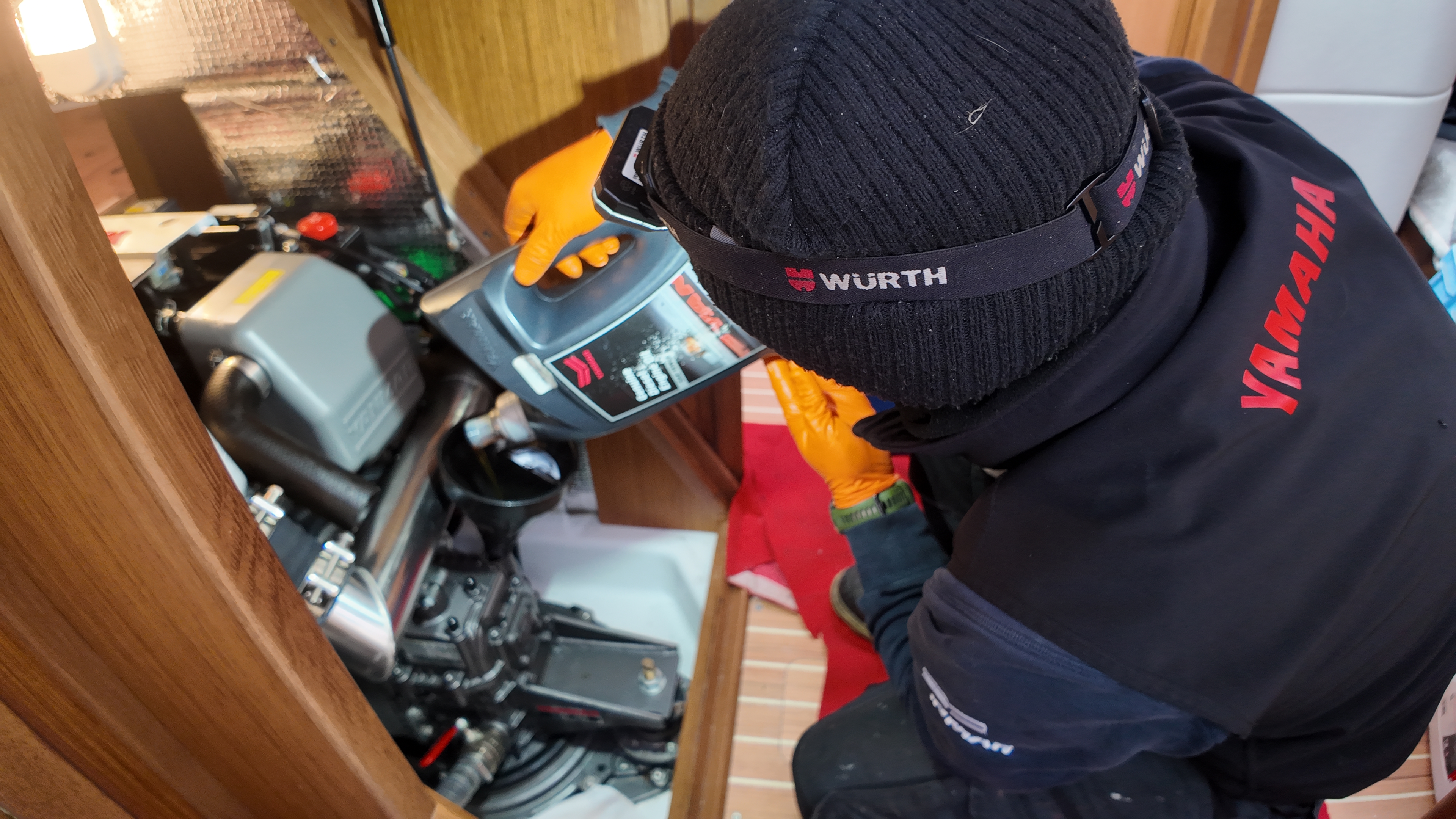 Entretien moteur inboard YANMAR 3JH40 chantier naval Fil Marine concessionnaire Bretagne Saint-Cast-le-Guildo