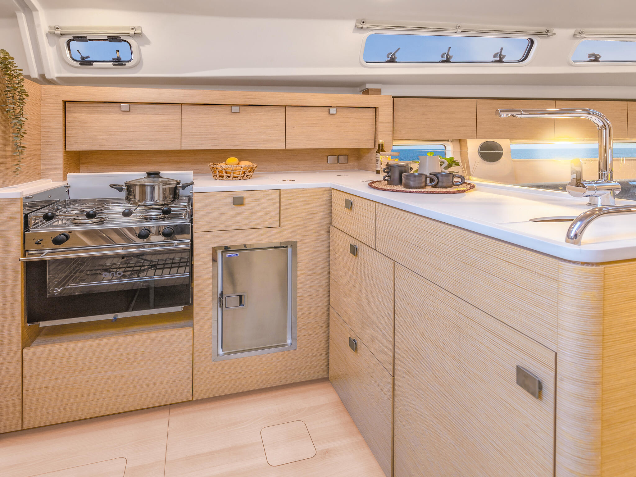 Voilier Hanse 410 Intérieur