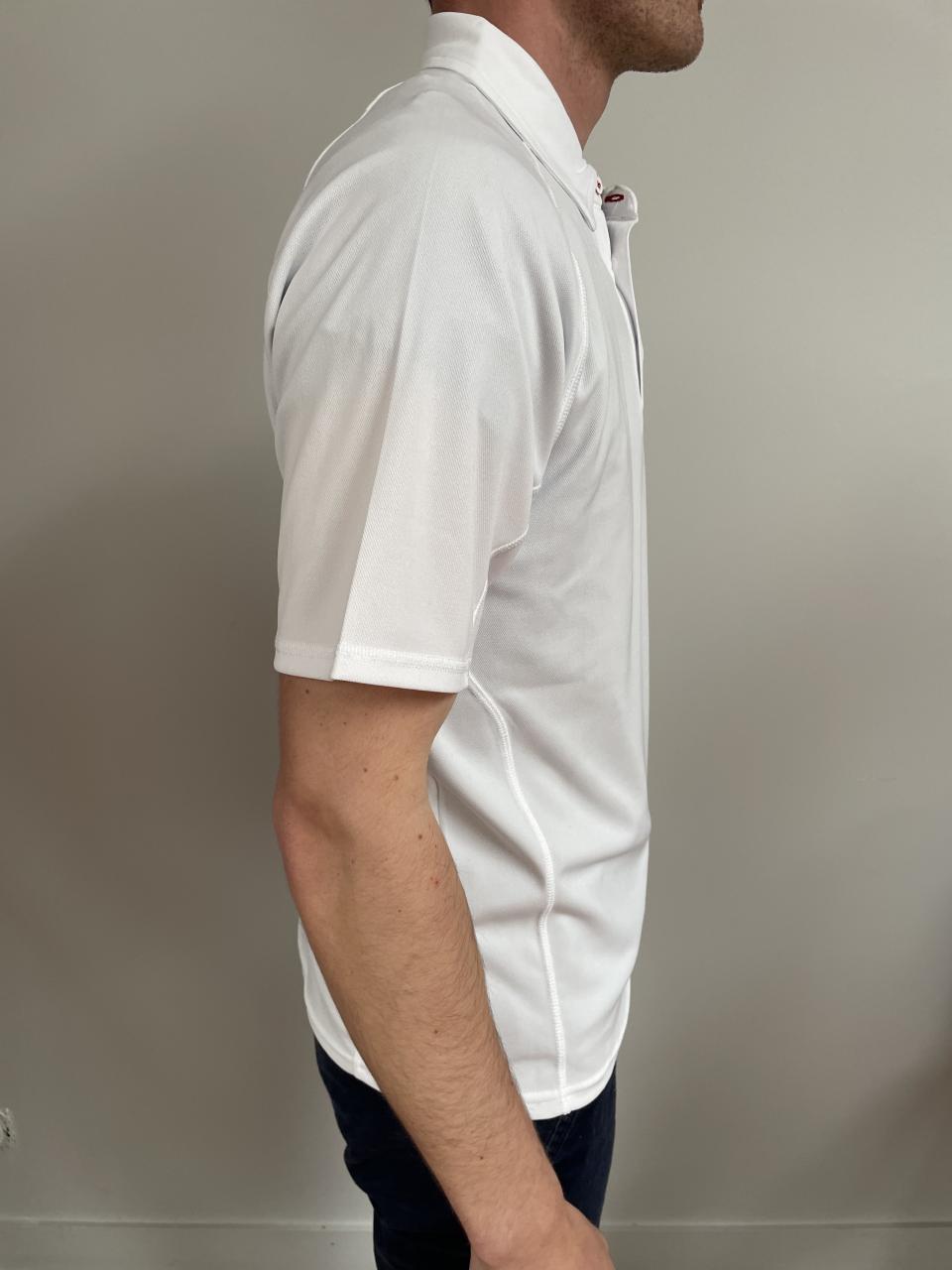 POLO HOMME GILL UV TEC - BLANC TAILLE XL