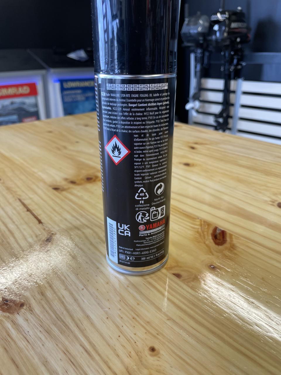 SPRAY HIVERNAGE MOTEUR HORS-BORD de 300ml - YAMAHA
