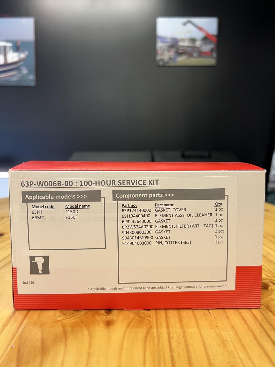 kit entretien 100 heures moteur F150