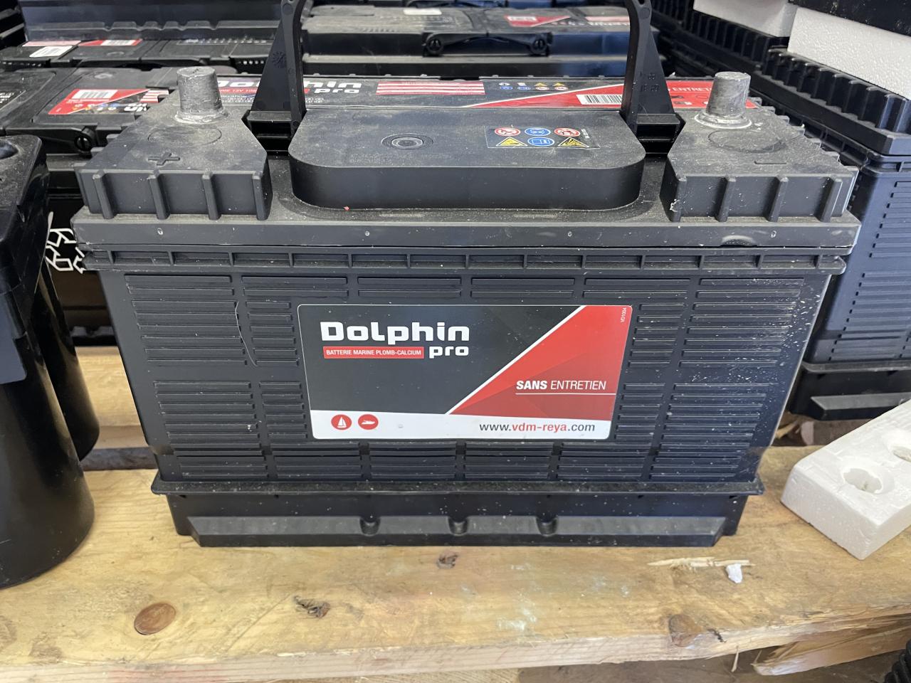 BATTERIE MARINE DOLPHIN PRO 108A